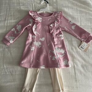 Girl's NWT Baby Two Piece Set  Size 18-24mo